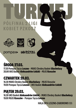 Turniej - półfinał 2 ligi kobiet PZKosz